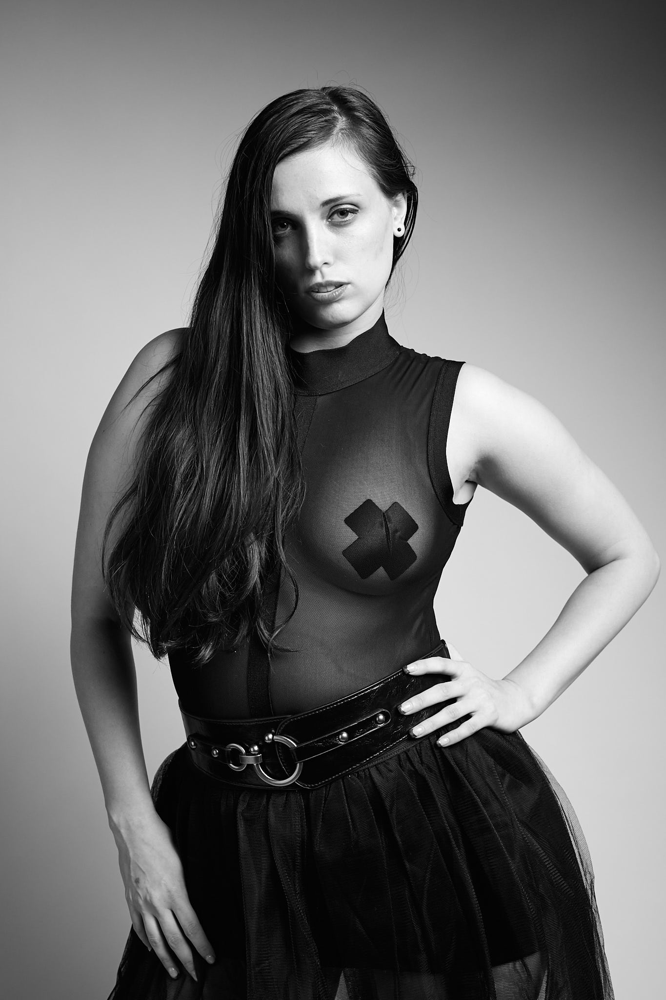Black Tulle, Belt &amp; Tape