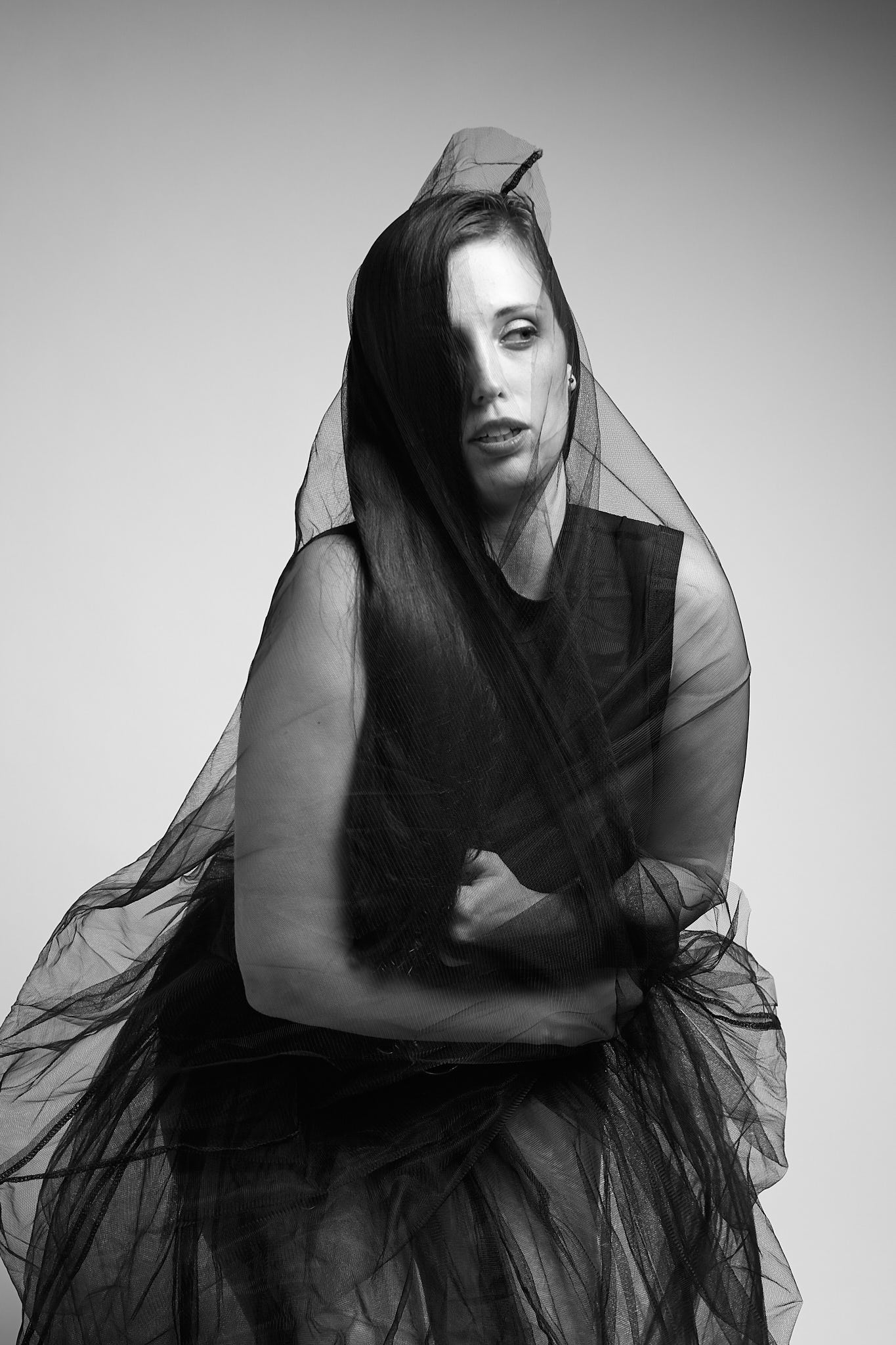 Black Tulle, Belt &amp; Tape