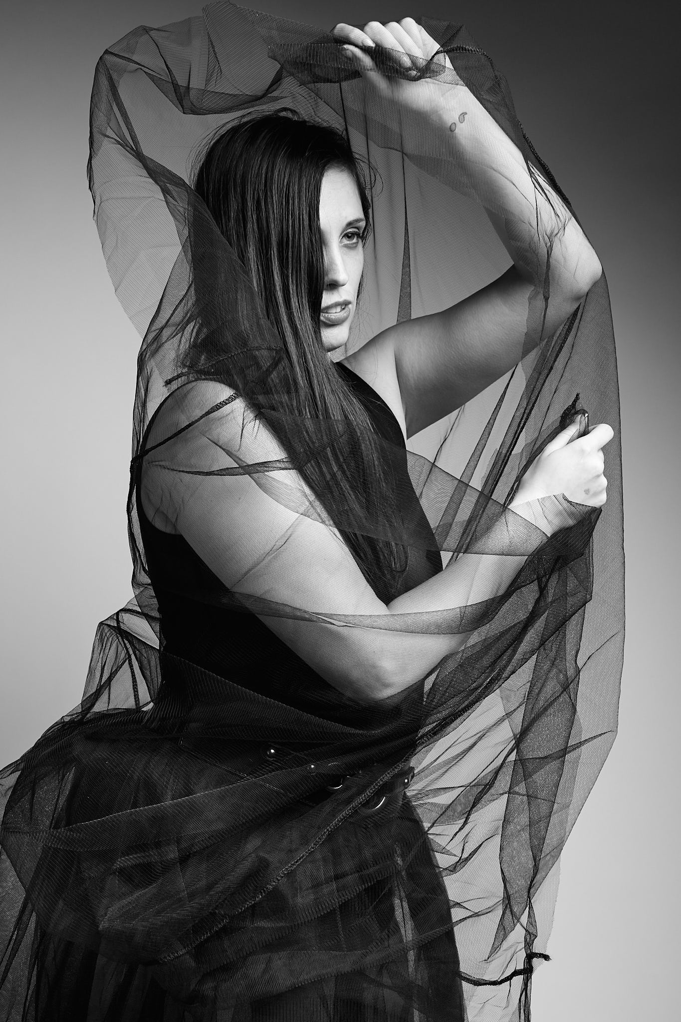 Black Tulle, Belt &amp; Tape