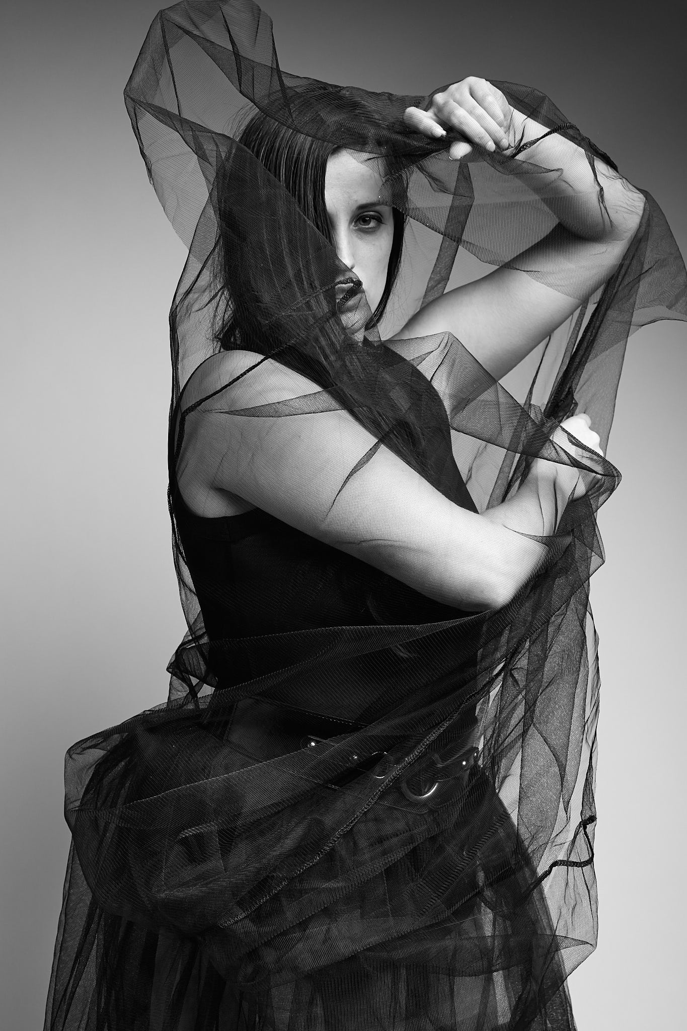 Black Tulle, Belt &amp; Tape
